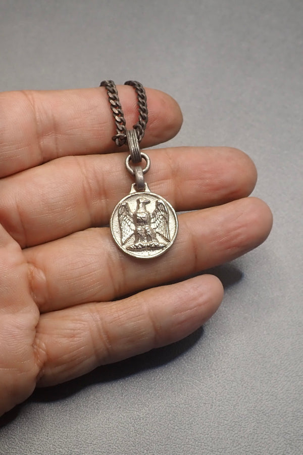 ROMAN EAGLE PENDANT NECKLACE