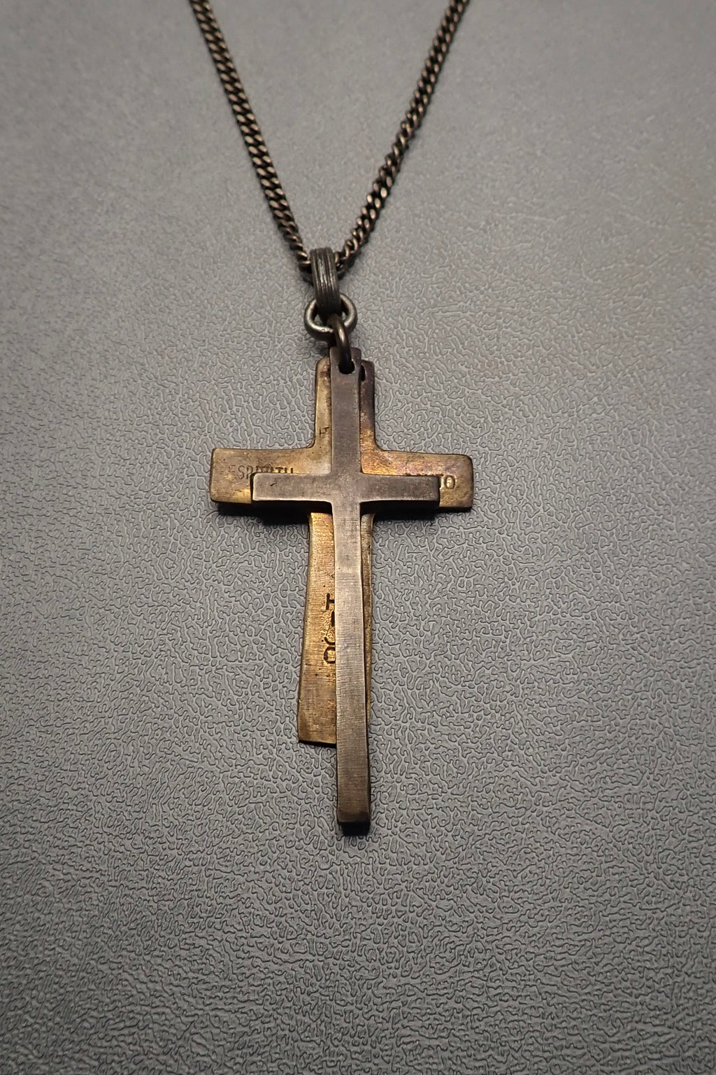 Bronze Cross Boho Leather Necklace – Love Tokens Jewelry