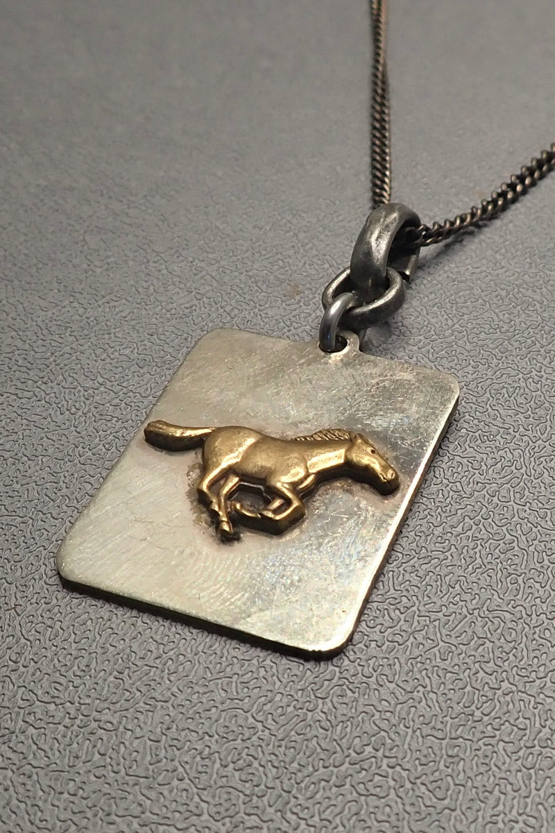 WILD COLT PENDANT NECKLACE