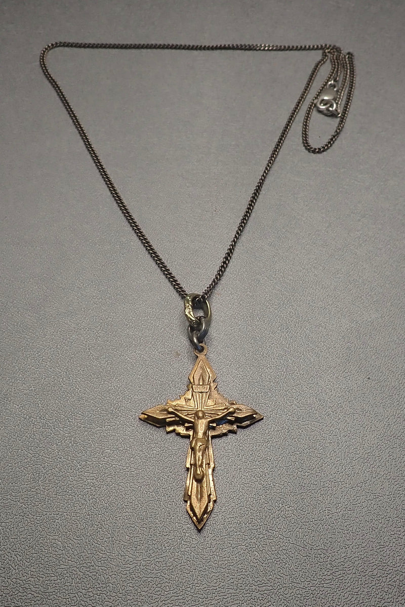 ANTIQUE VICTORIAN CROSS NECKLACE