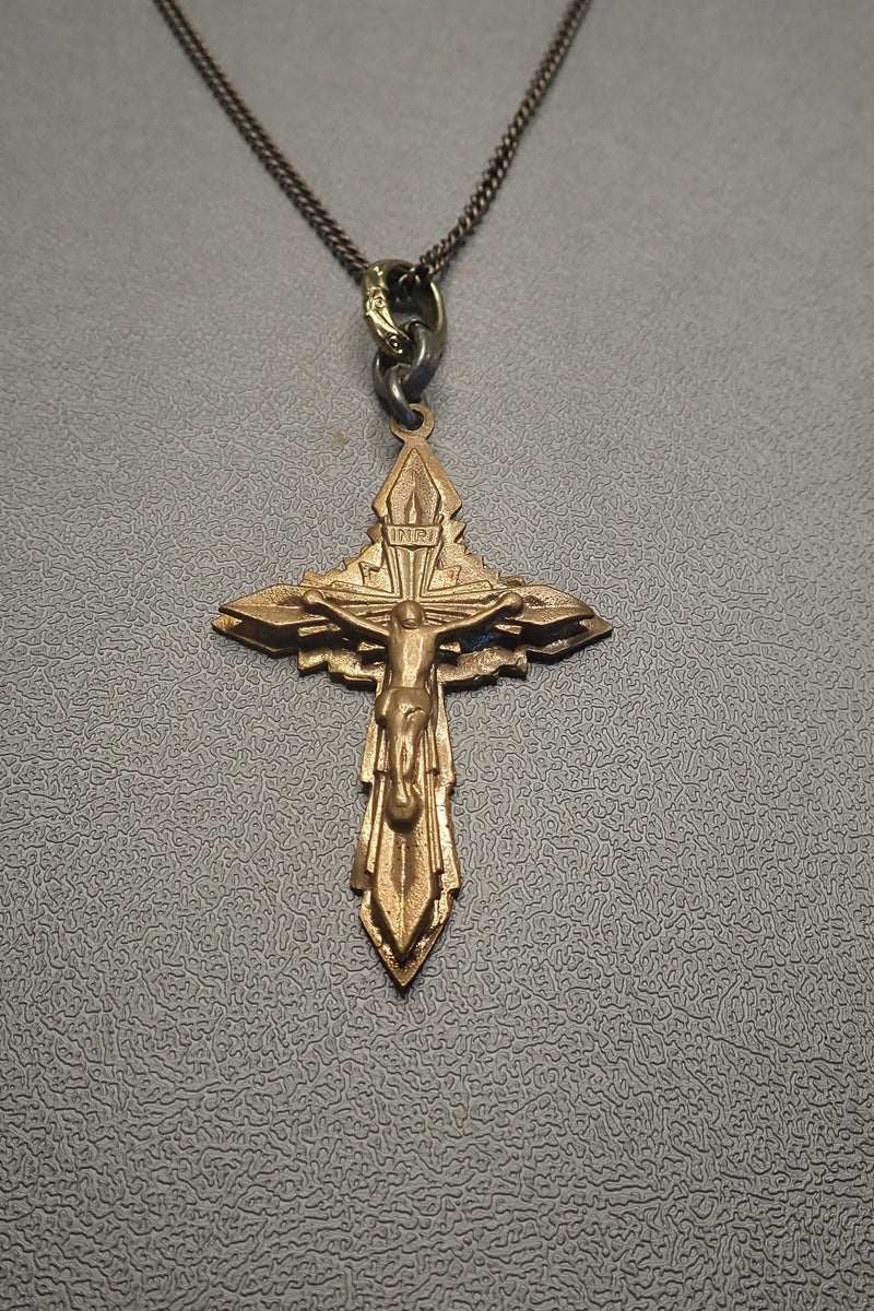 ANTIQUE VICTORIAN CROSS NECKLACE