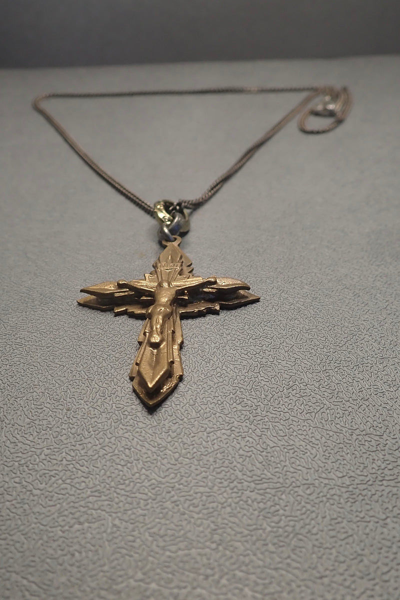 ANTIQUE VICTORIAN CROSS NECKLACE