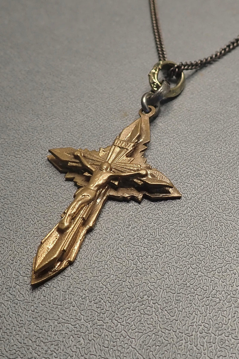 ANTIQUE VICTORIAN CROSS NECKLACE