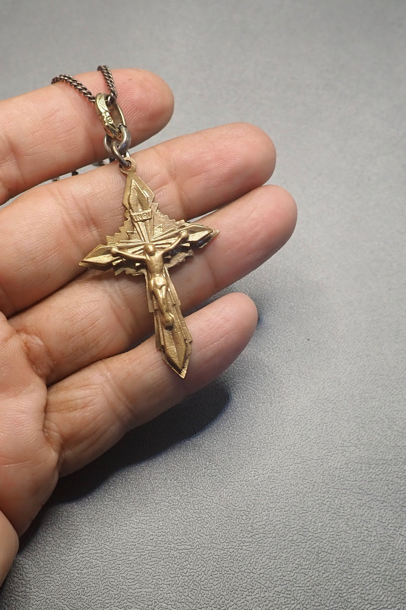 ANTIQUE VICTORIAN CROSS NECKLACE