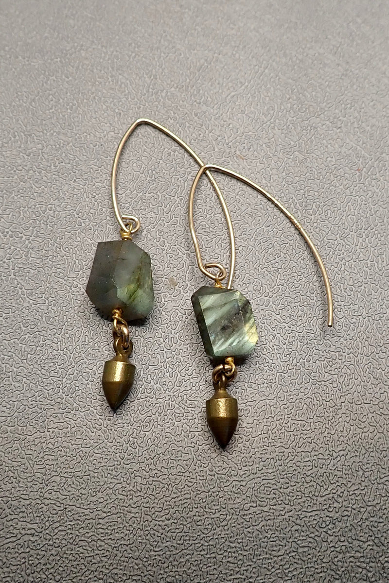 LABRADORITE EARRINGS