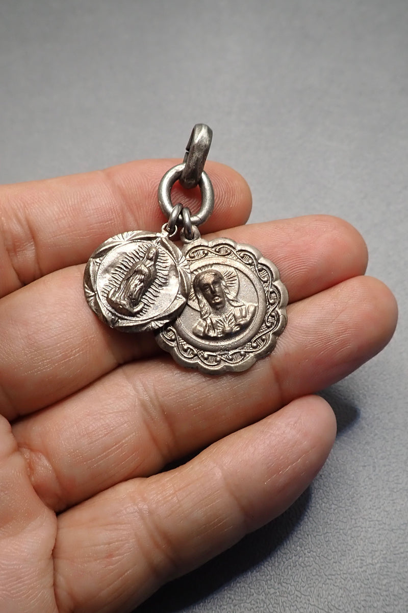 DOUBLE MEDALS PENDANT