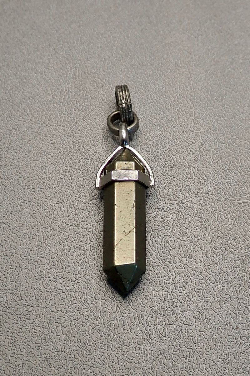 PYRITE NUGET PENDANT