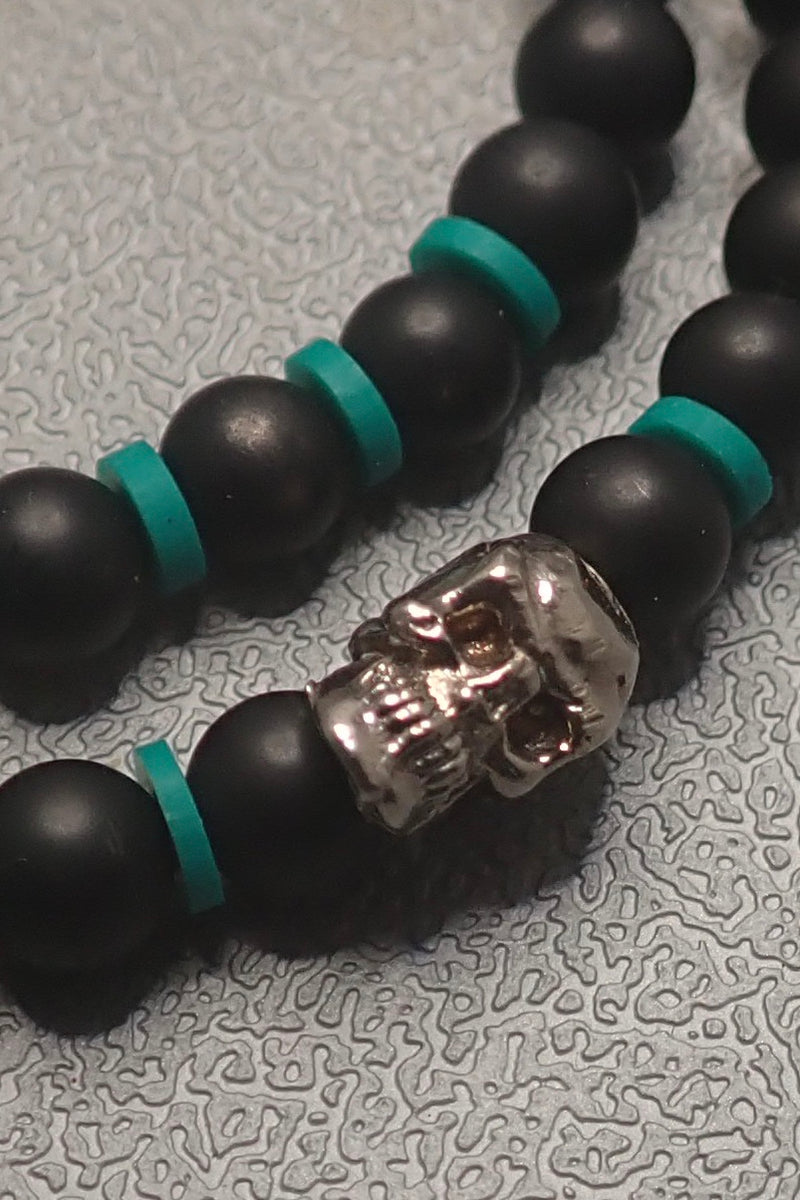 DOUBLE WRAP ONYX BRACELET