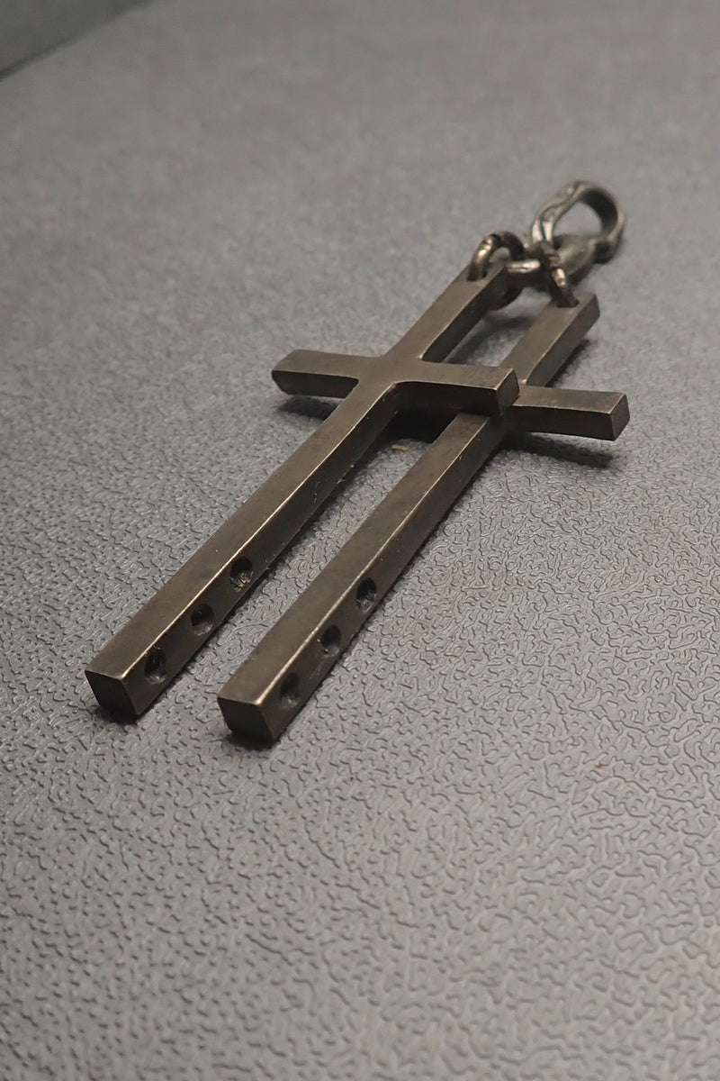 DOUBLE CROSS PENDANT