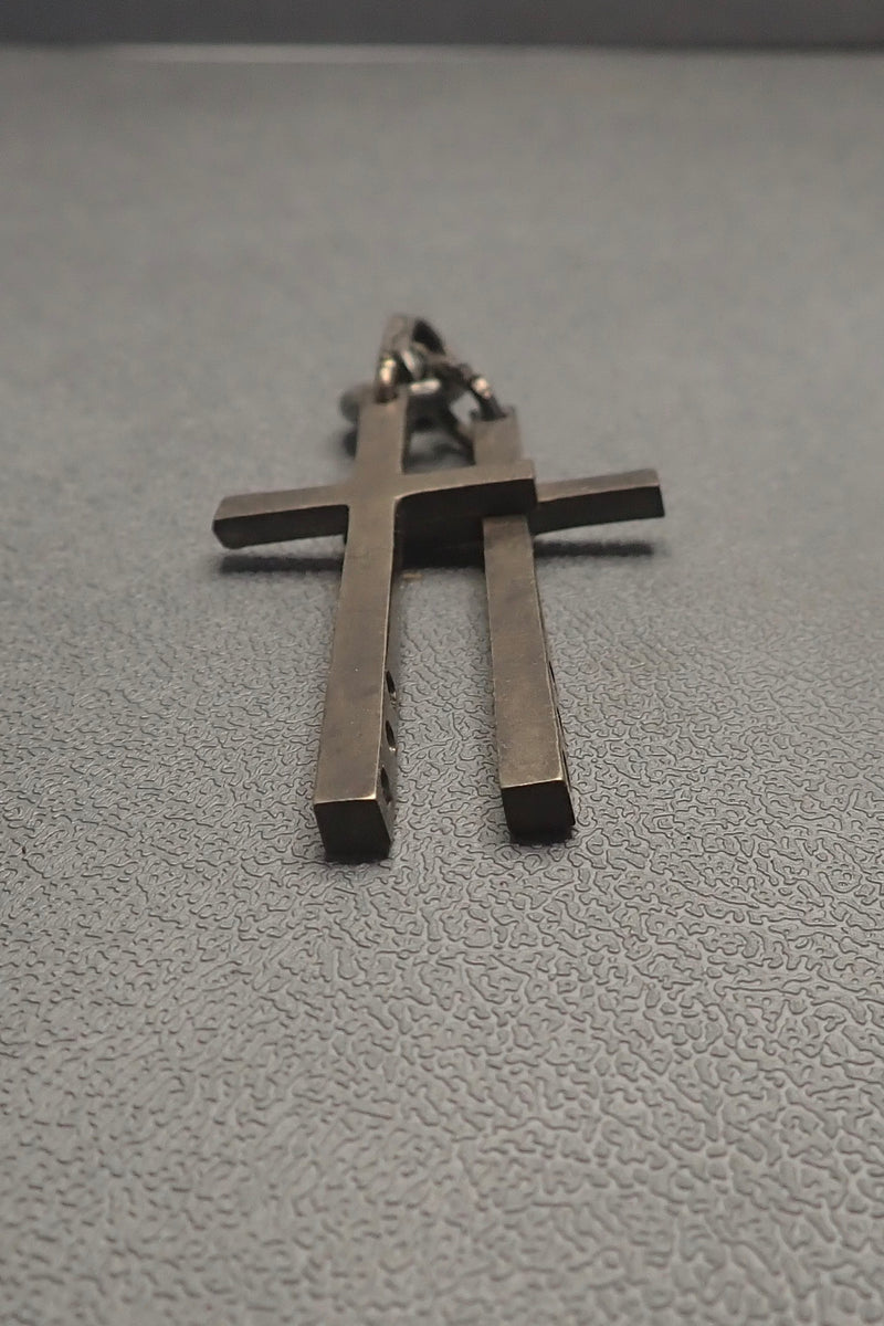 DOUBLE CROSS PENDANT