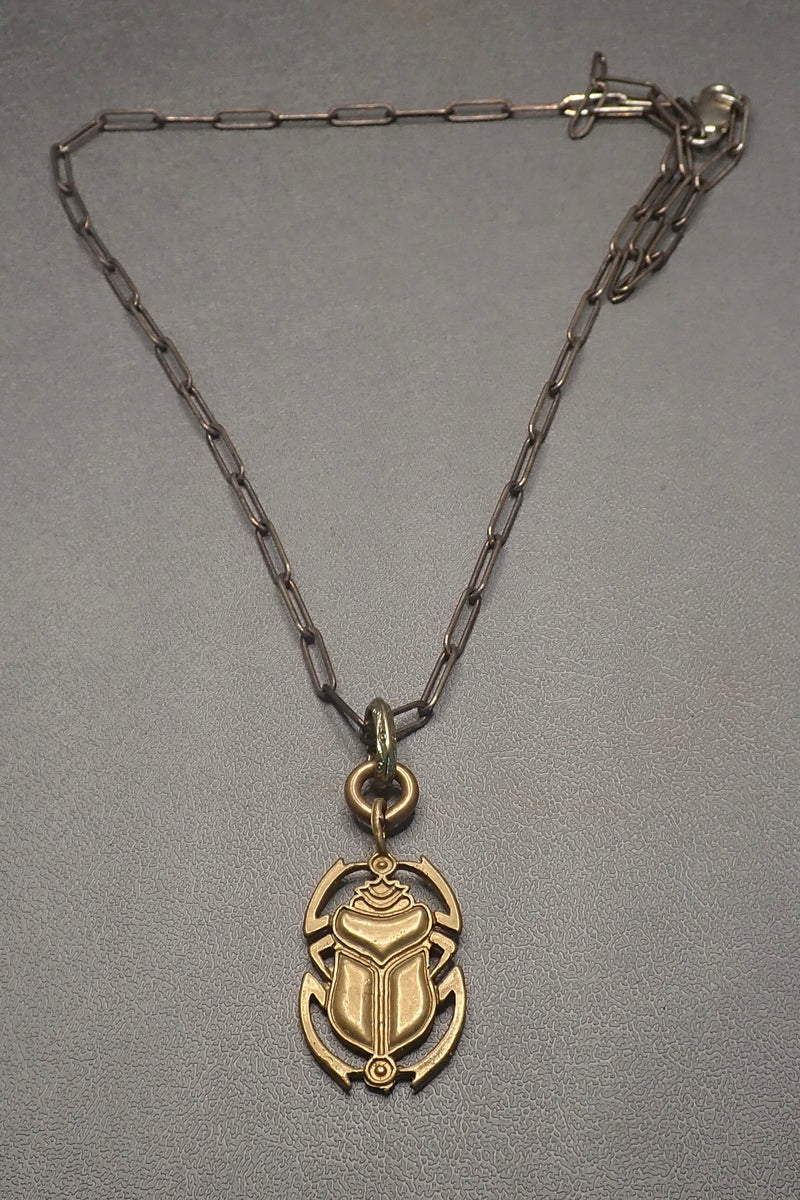 SCARAB AMULET PENDANT