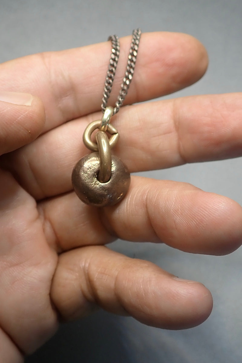 BRONZE NUGGET PENDANT