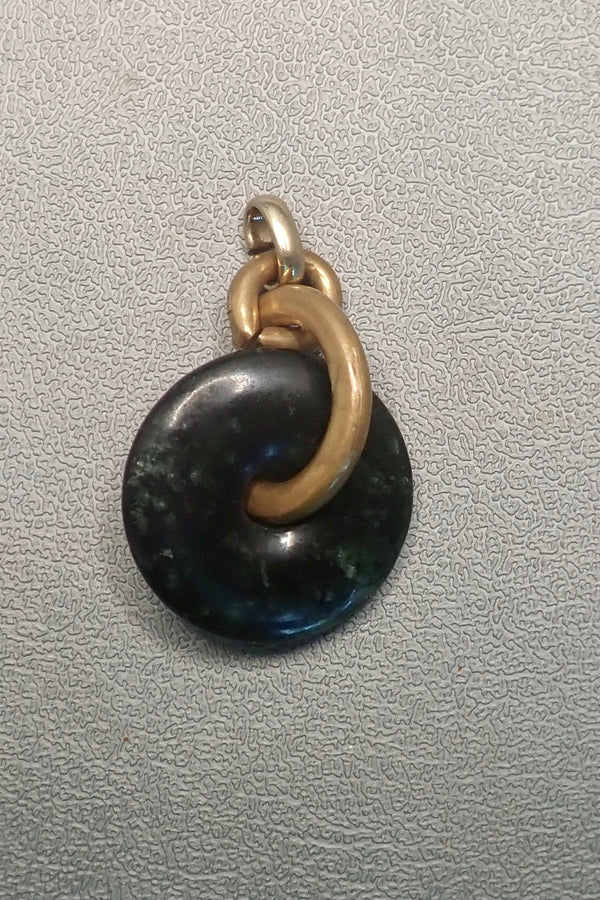 BLACK HEMTATITE  PROTECTOR PENDANT