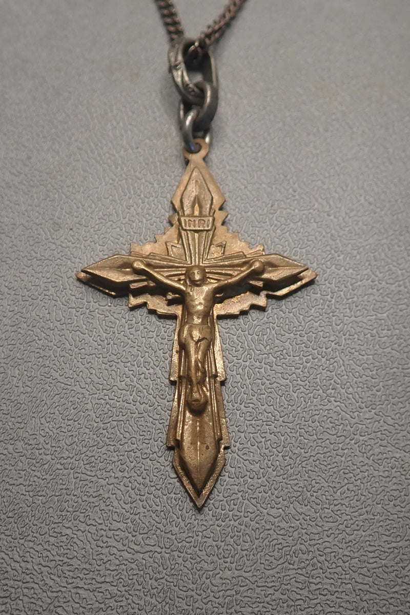 ANTIQUE VICTORIAN CROSS NECKLACE