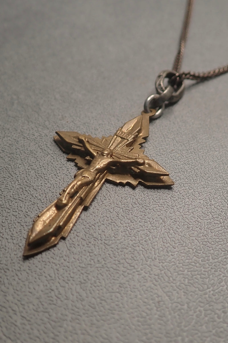 ANTIQUE VICTORIAN CROSS NECKLACE