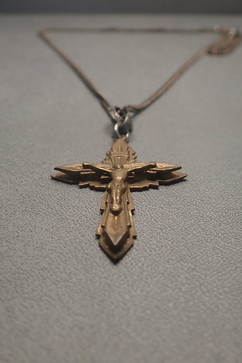 ANTIQUE VICTORIAN CROSS NECKLACE