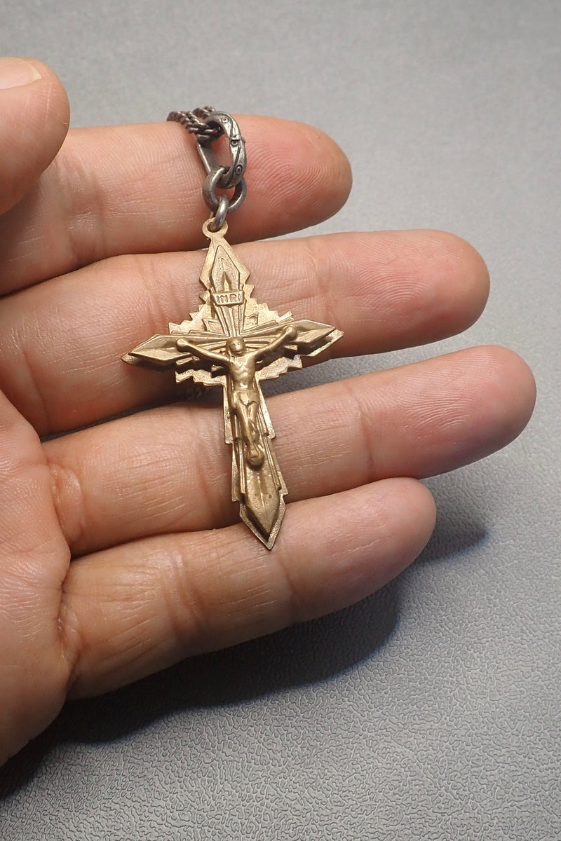 ANTIQUE VICTORIAN CROSS NECKLACE