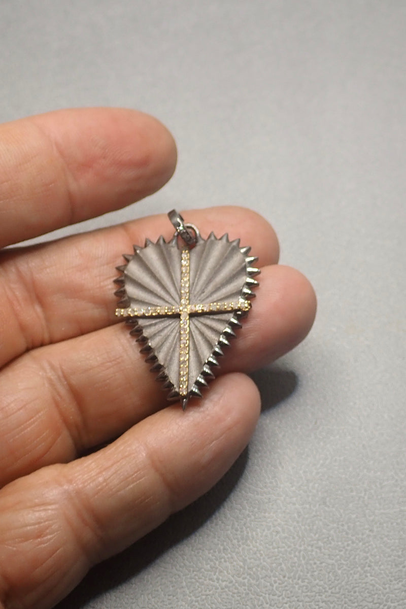 DIAMOND CROSS SHIELD