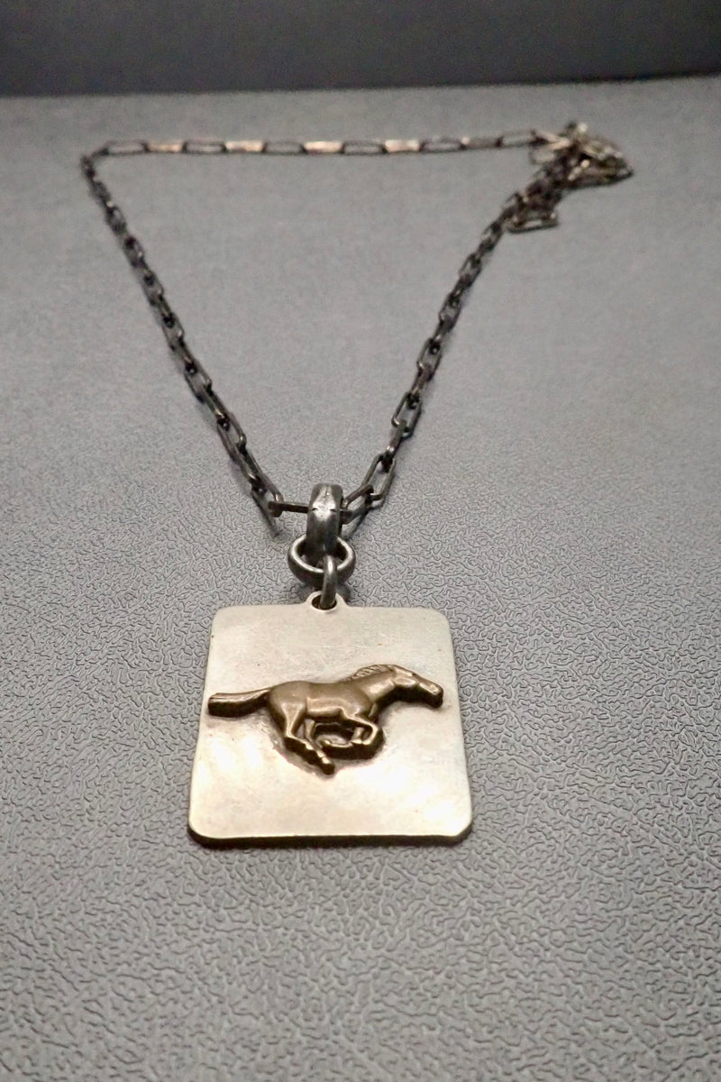 WILD COLT PENDANT NECKLACE