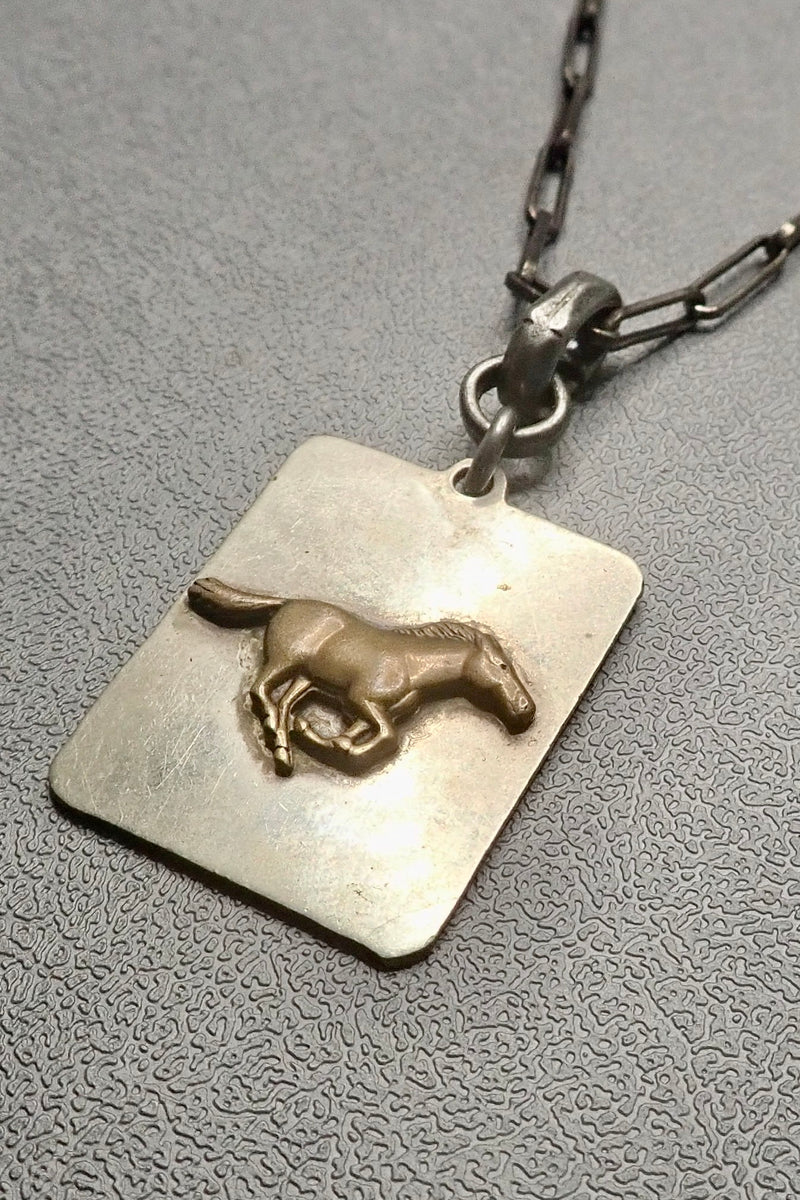 WILD COLT PENDANT NECKLACE