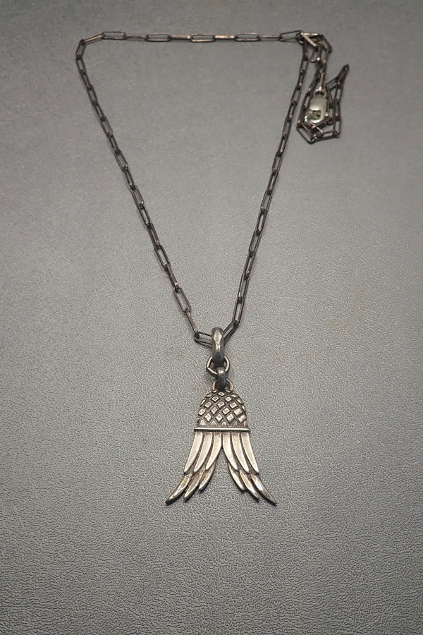 TWO FEATHER PENDANT