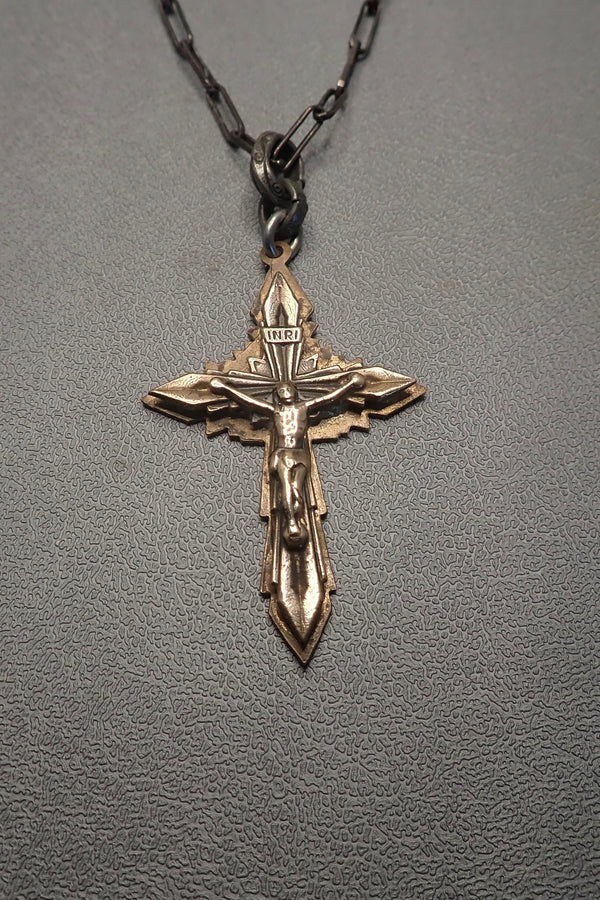 ANTIQUE VICTORIAN CROSS NECKLACE