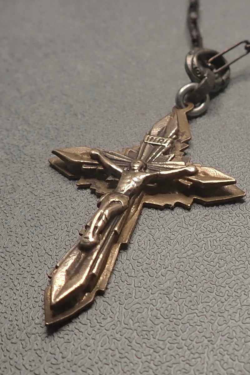 ANTIQUE VICTORIAN CROSS NECKLACE