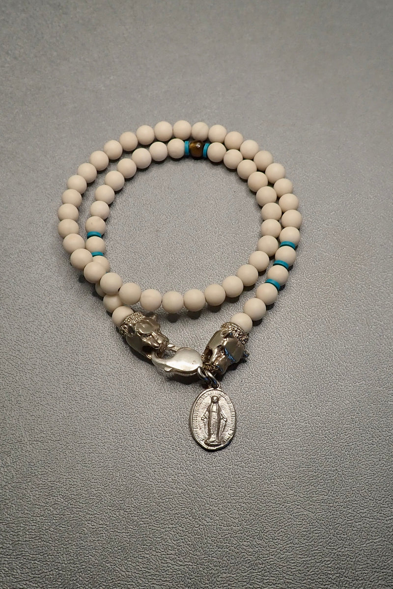 DOUBLE WRAP RIVER SIDE STONE BRACELET