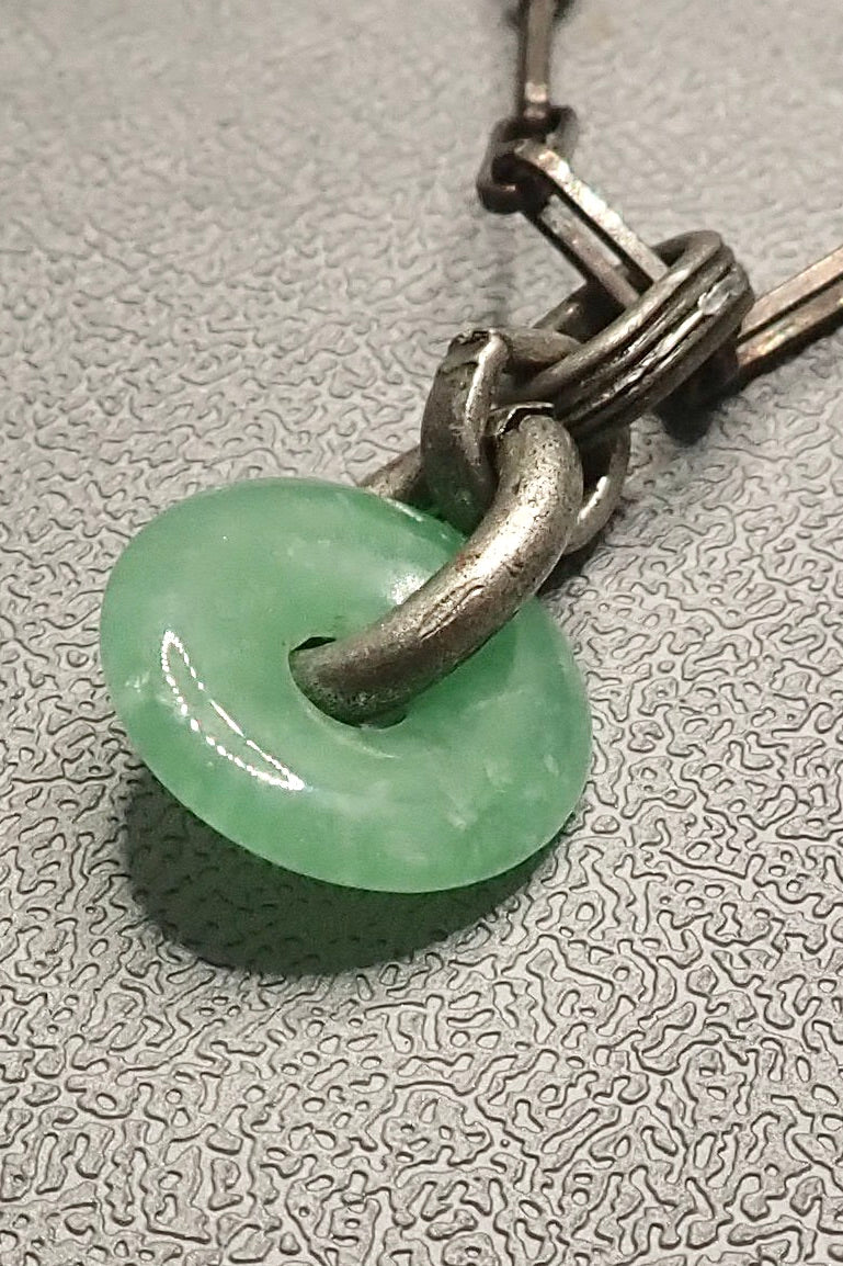 JADE DISC PENDANT